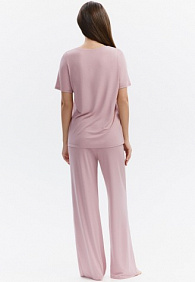 Брюки, цвет пыльная роза