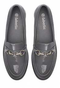 Лоферы Evita серые