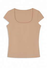 Топ, цвет бежевый