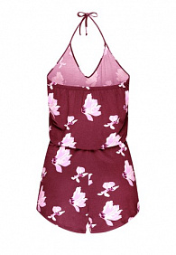 Комбинезон, цвет бордовый