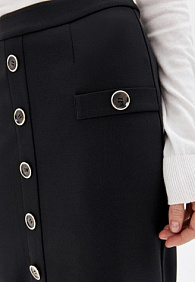 Юбка, цвет черный