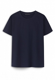Футболка для мальчика, цвет темно-синий