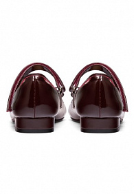 Туфли для девочек Isabel, бордовые