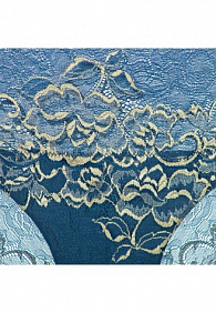 Трусы бразилиана «Ноктюрн» синие