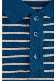 Трикотажное поло пике для мужчины, цвет темно-бирюзовый