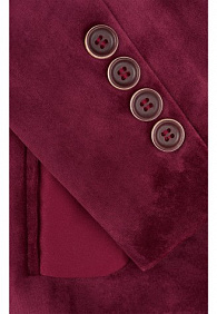 Жакет, цвет красный