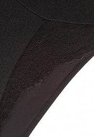 Трусы-слипы Valencia чёрные