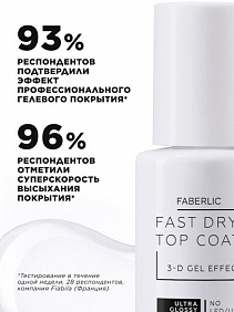 Быстросохнущий топ с гелевым 3D-эффектом Fast Dry Gel