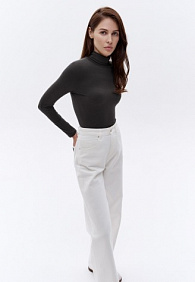 Водолазка, цвет серый меланж