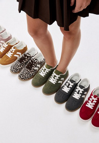 Женские кеды Style, цвет хаки