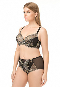 Бюстгальтер на косточках «Орсэ», черный