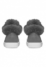 Ботинки женские Fringe, цвет серый