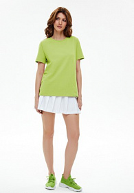 Женская футболка, цвет салатовый