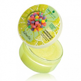 Отшелушивающий скраб для тела «Лимонное монпансье»