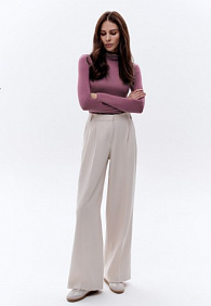 Женская водолазка, цвет пурпурный