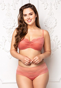 Бюстгальтер на косточках «Дантель» розовый