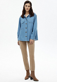 Рубашка, цвет светло-голубой