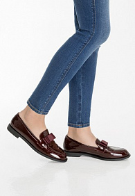 Туфли для девочек Ophelia, бордовые