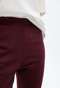 Джегинсы, цвет бордовый