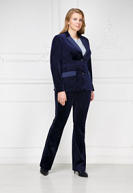 Жакет, цвет темно-синий