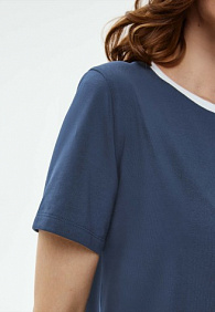 Женская футболка, цвет синий