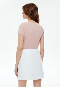 Женская футболка, цвет розовый