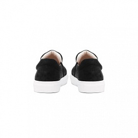 Слипоны для девочек Fairytale, черные