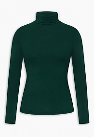 Водолазка, цвет тёмный изумруд