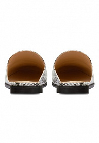 Туфли Mule серые