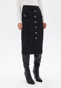 Юбка, цвет черный