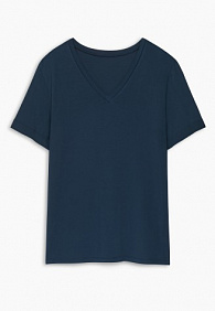 Женская футболка, цвет синий