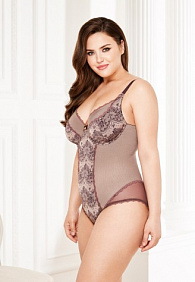 Боди «Фэйри тэйл», цвет бежевый с какао