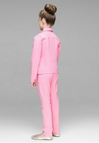 Летняя куртка для девочки, цвет розовый