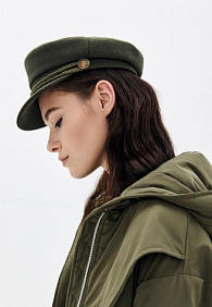 Кепи, цвет хаки