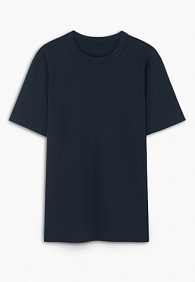 Мужская футболка, цвет синий