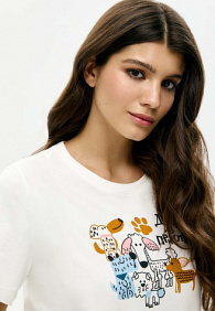 Футболка «Друг из приюта», принт «Друзья»