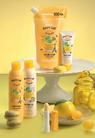 Жидкое мыло для рук «Банановый мусс» Beauty Cafe