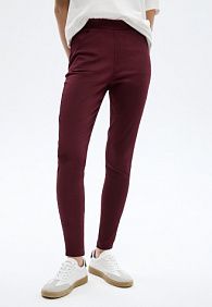 Джегинсы, цвет бордовый