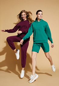 Шорты, цвет изумрудный